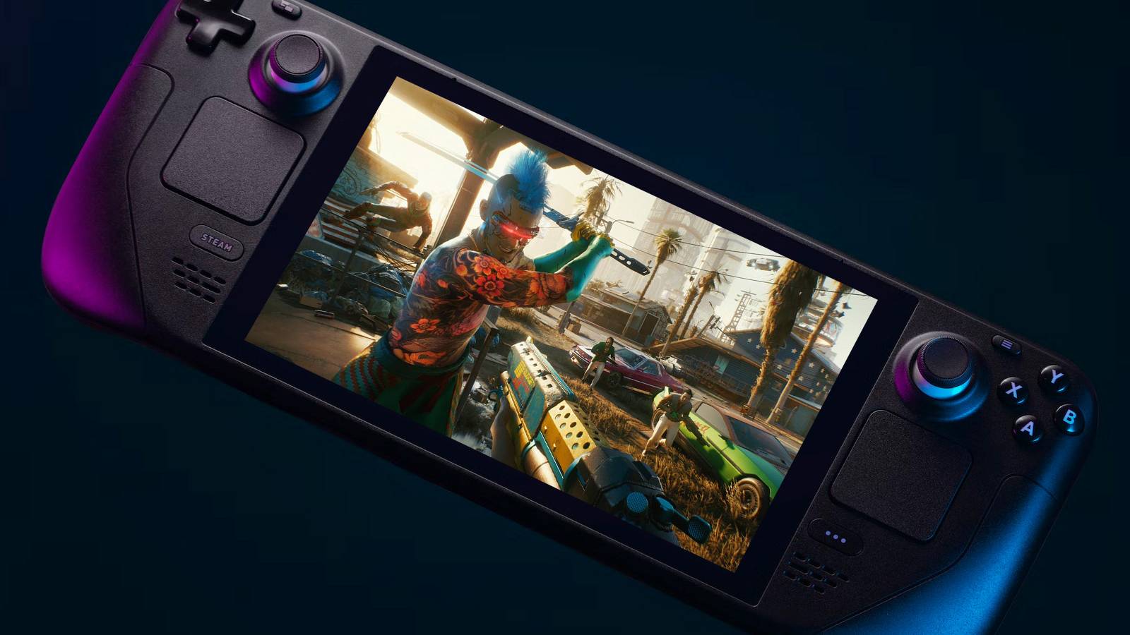 Cyberpunk 2077 on the Steam Deck