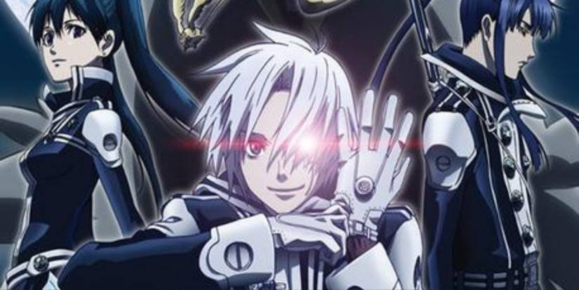 Allen, Lenalee, and Yu in D.Gray-man