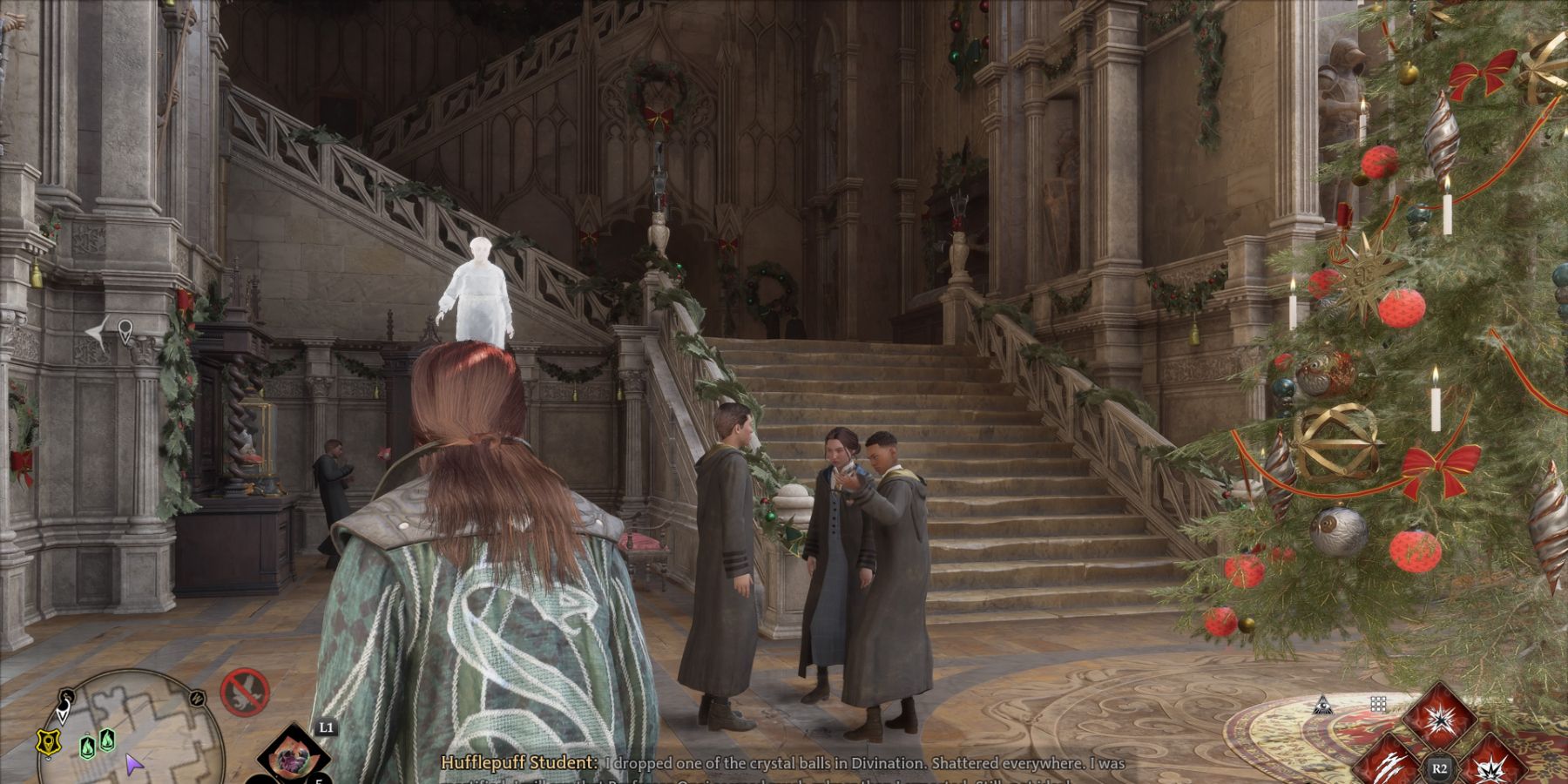 The Bell Tower Courtyard in Hogwarts Legacy