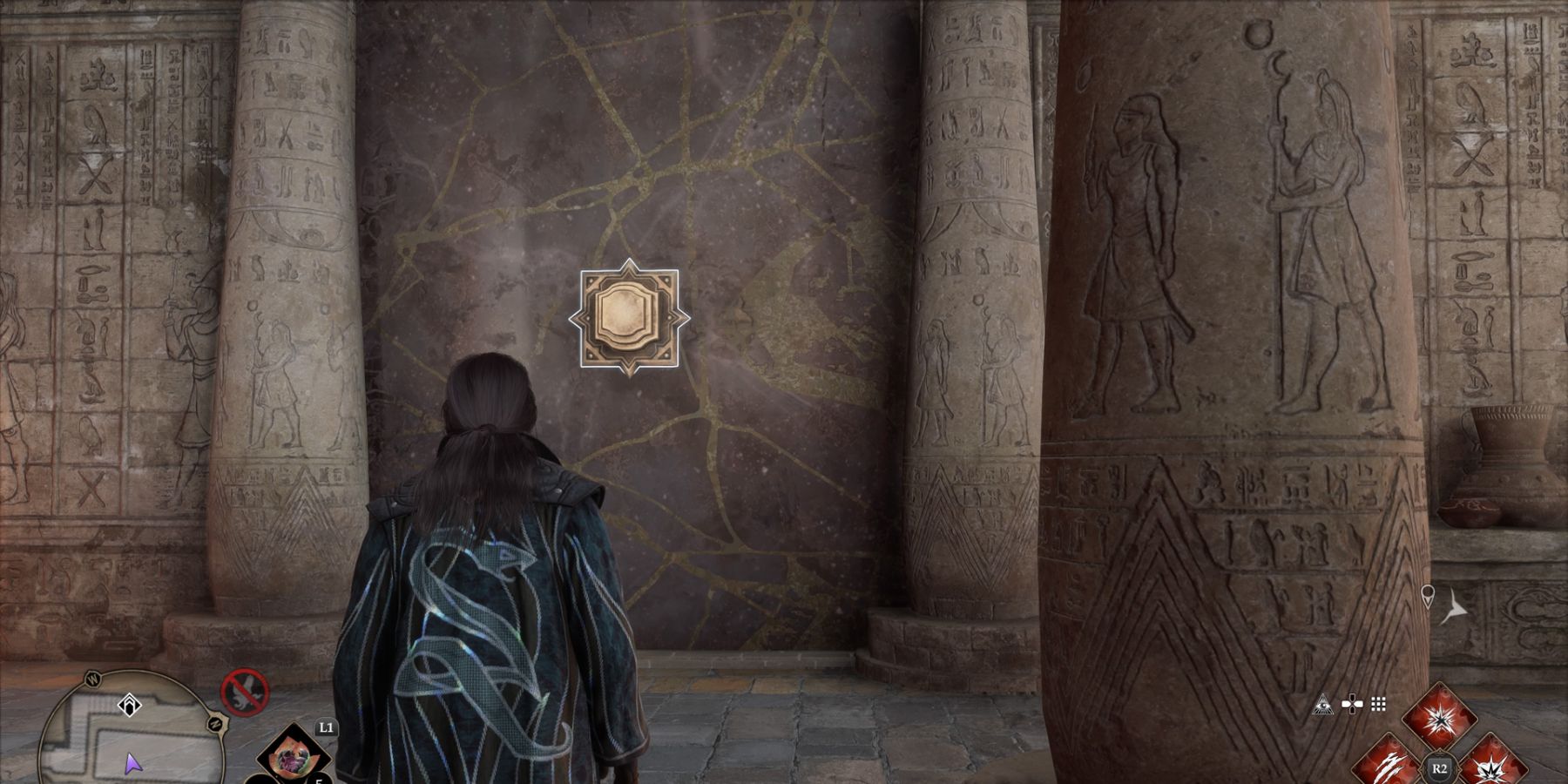 The entrance to Depulso Puzzle Room 2 in Hogwarts Legacy