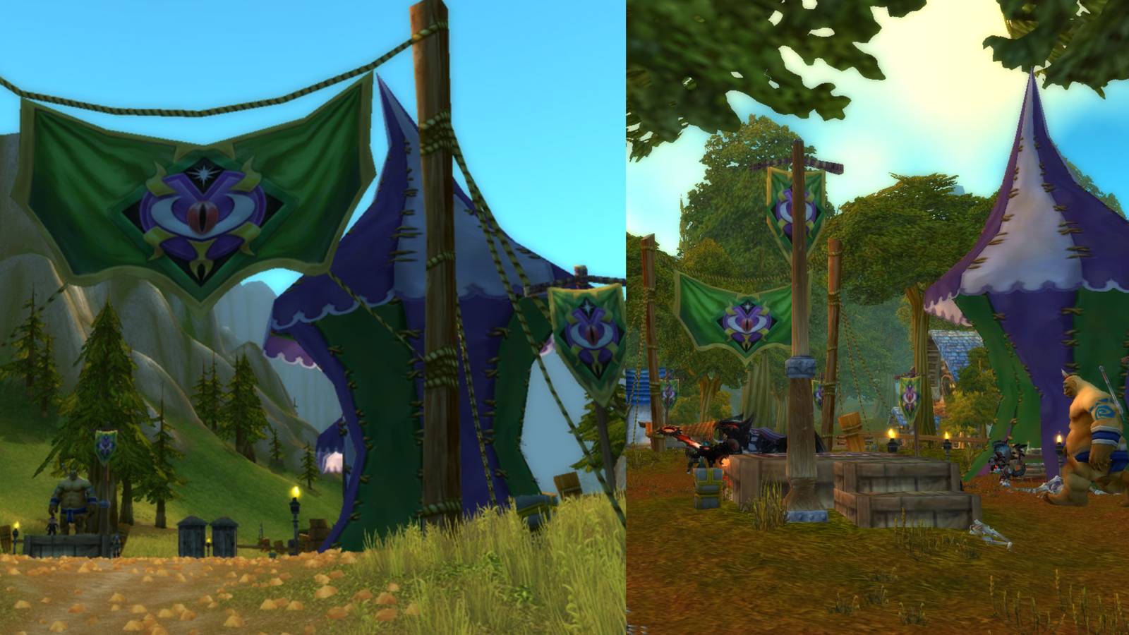 darkmoon faire split image tb elwynn wow