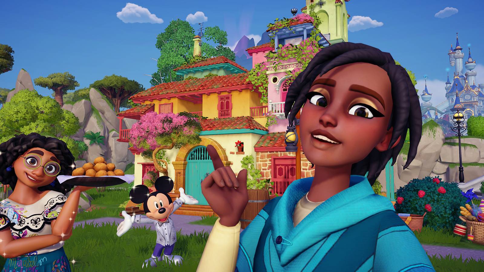 Official Dreamlight Valley Screenshot Mirabel Mickey Rewards Dreamlore Poncho
