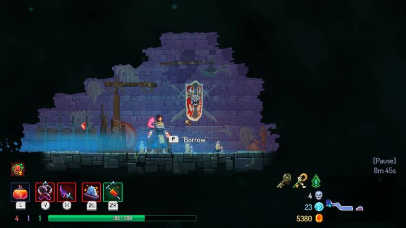 dead cells return to castlevania weapon