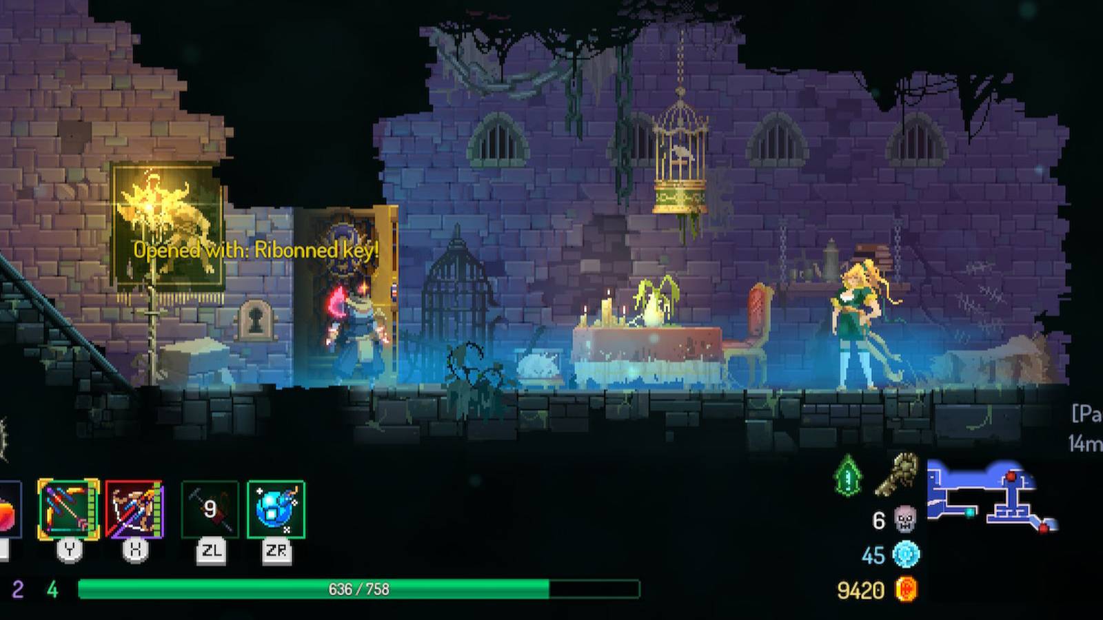 dead cells ribonned key