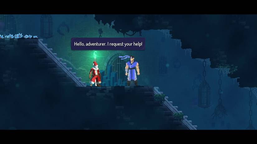 dead cells start castlevnia dlc