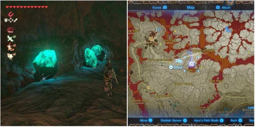 death mountain luminous stones