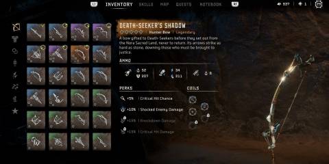 Death-Seeker's Shadow in Horizon: Forbidden West