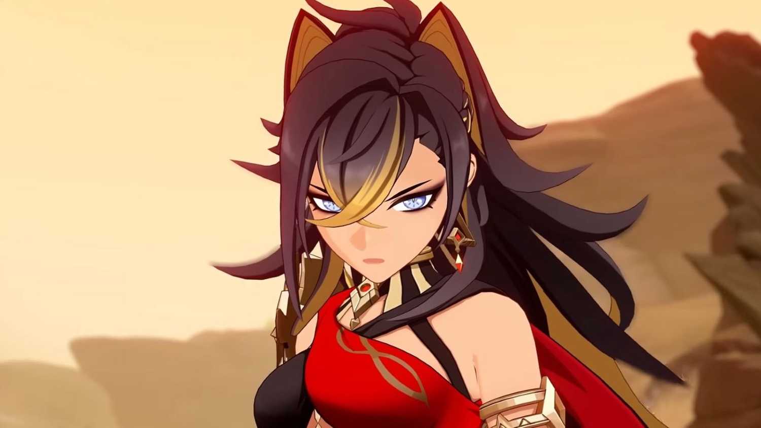 ديها شخصية من Genshin Impact