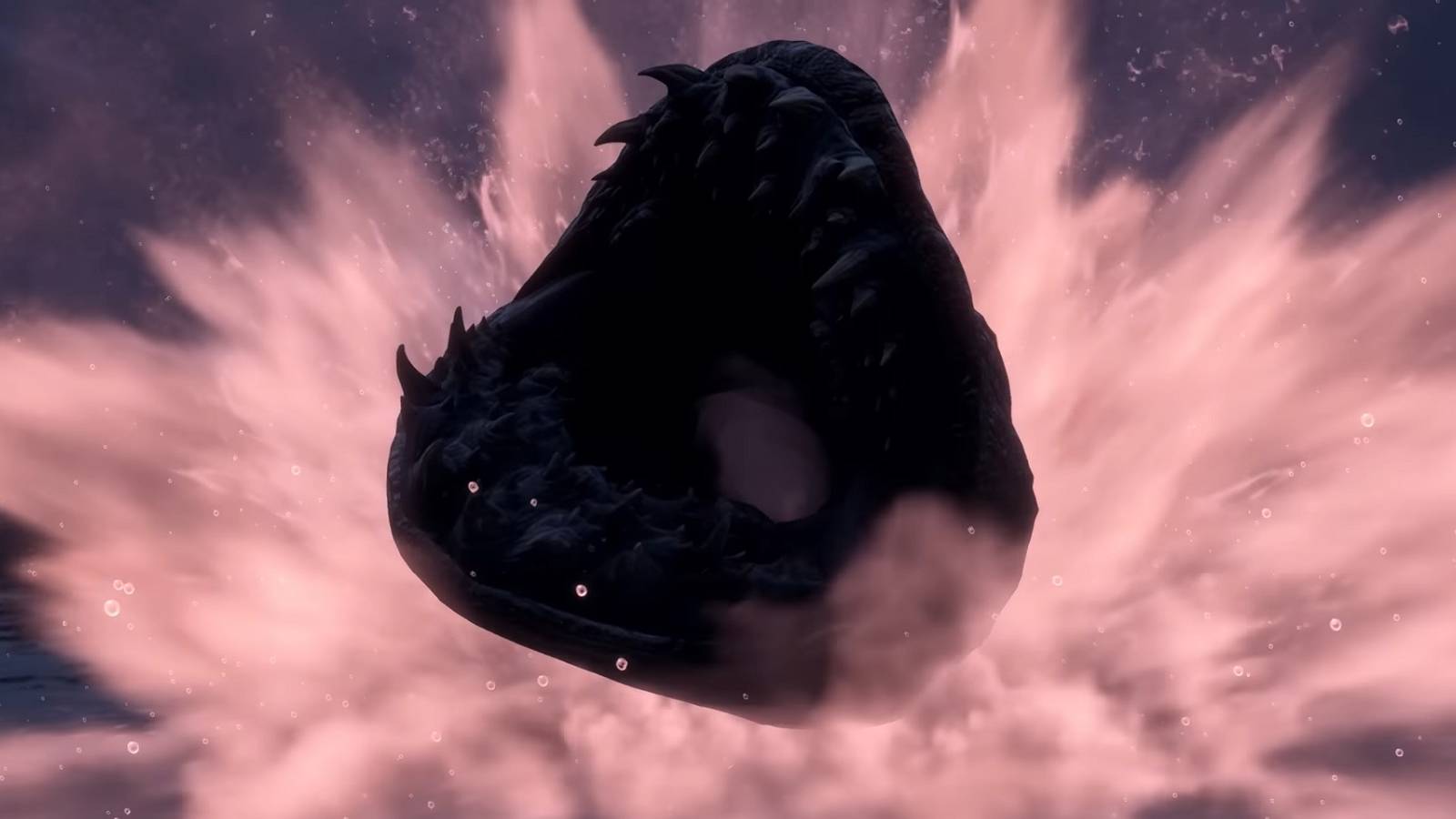 The Del Lago monster jumping out of the lake from Resident Evil 4.