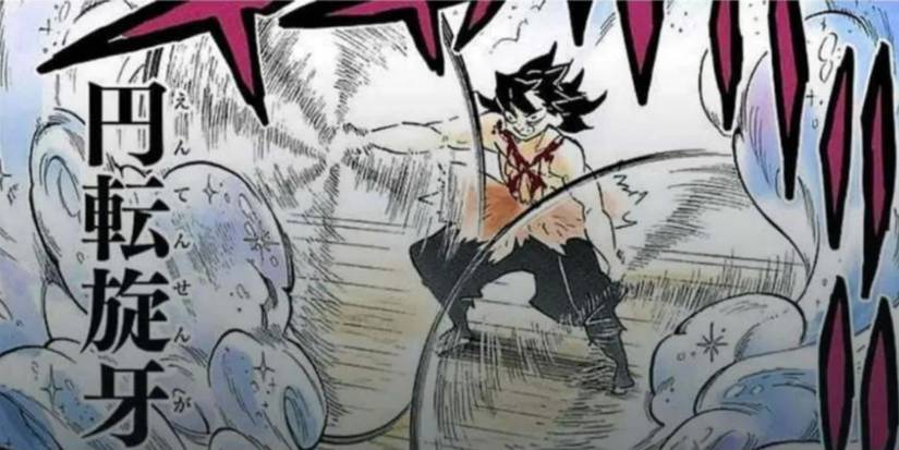 Demon Slayer Inosuke Hashibira Beast Breathing Tenth Fang - Whirling Fangs