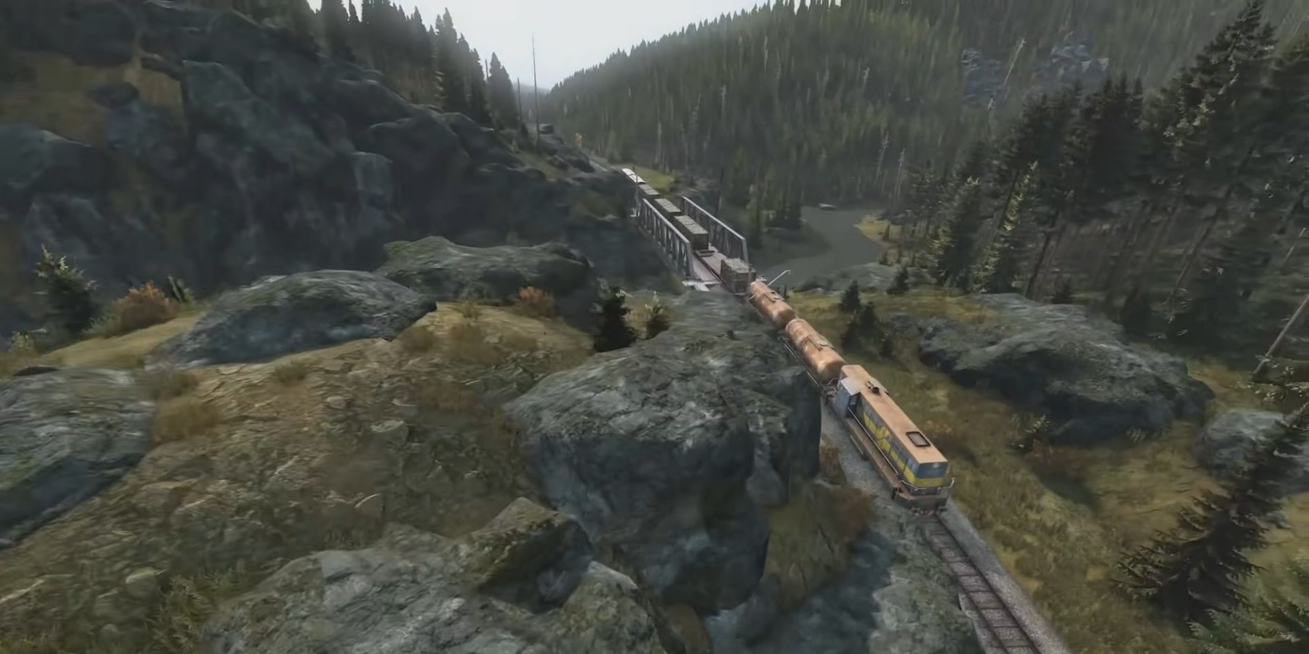 DayZ Derailed Train