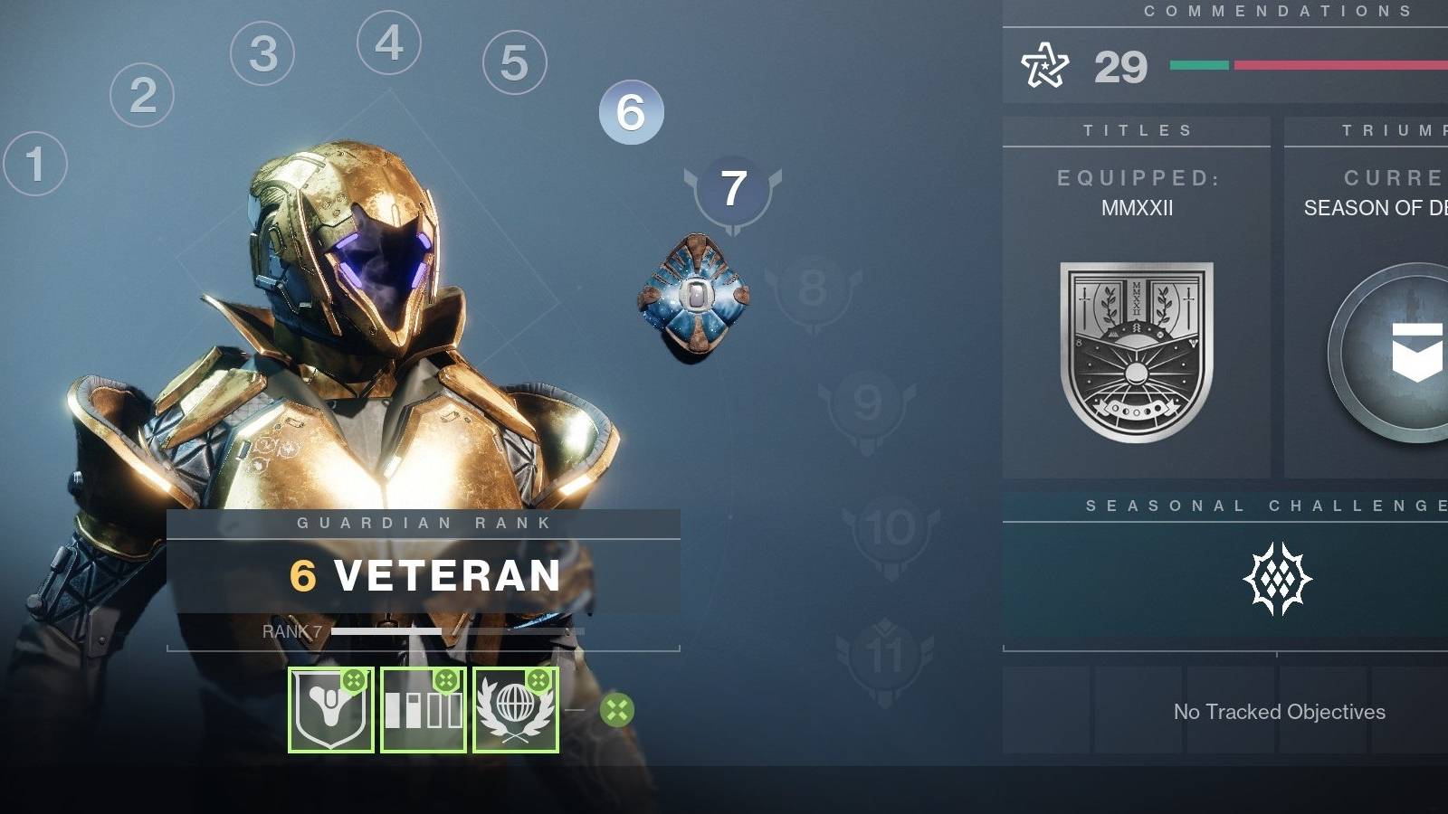 Destiny 2: Guardian Ranks Explained