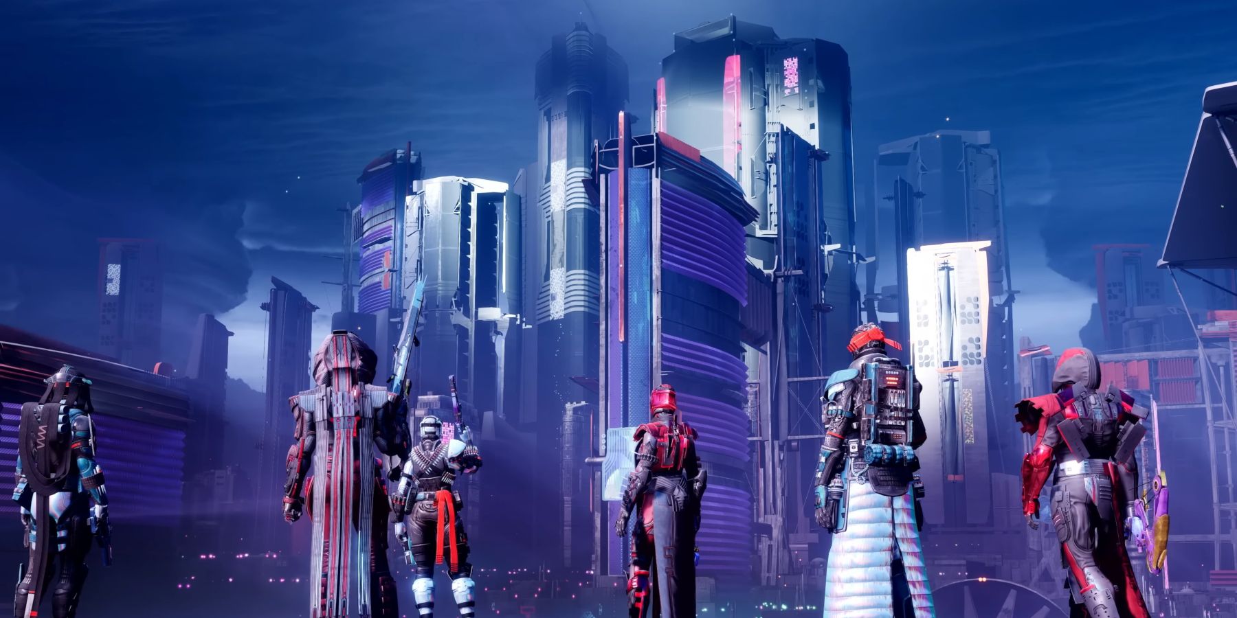 Neomuna cityscape in Destiny 2