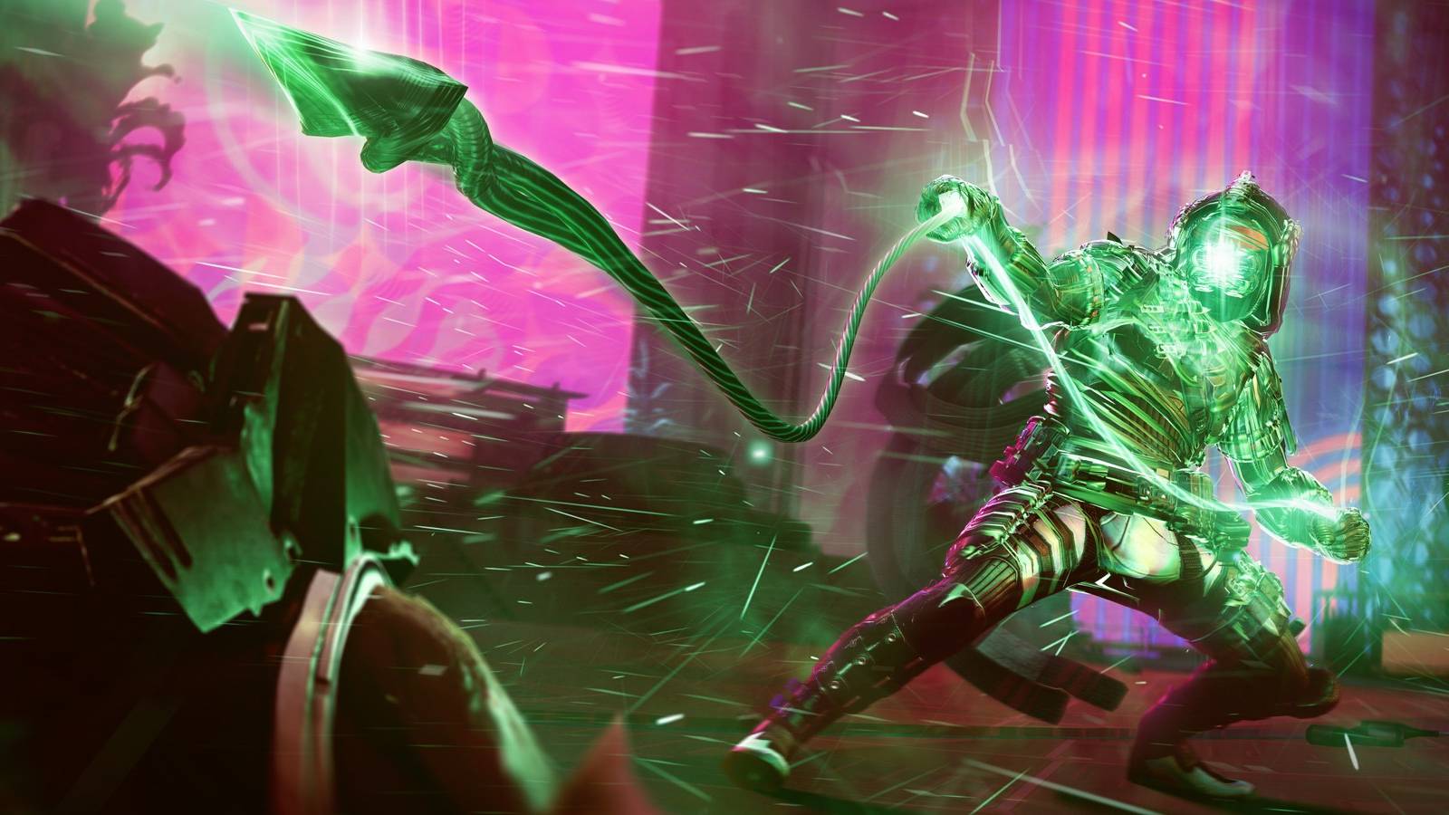 Destiny 2 Strand Hunter Gameplay Screenshot