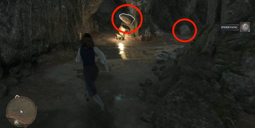 destroying the flying rocks in hogwarts legacy