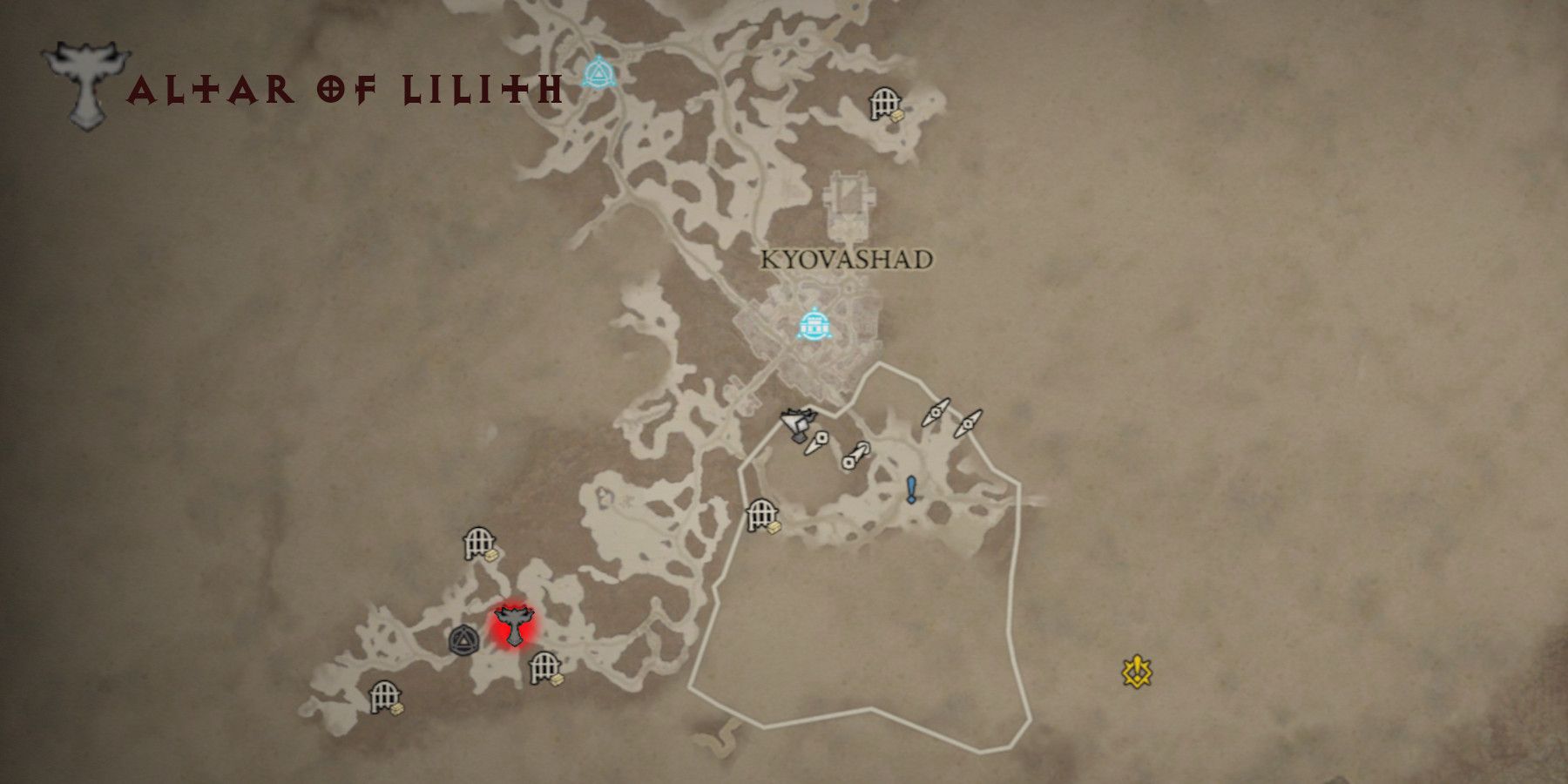 Diablo 4 All Altars of Lilith Locations