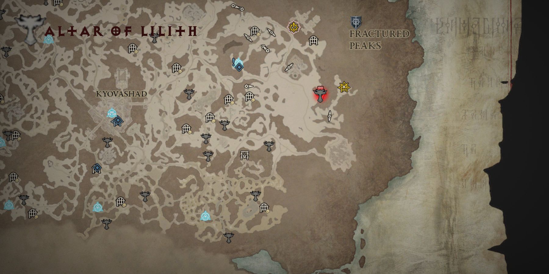 Diablo 4 All Altars of Lilith Locations