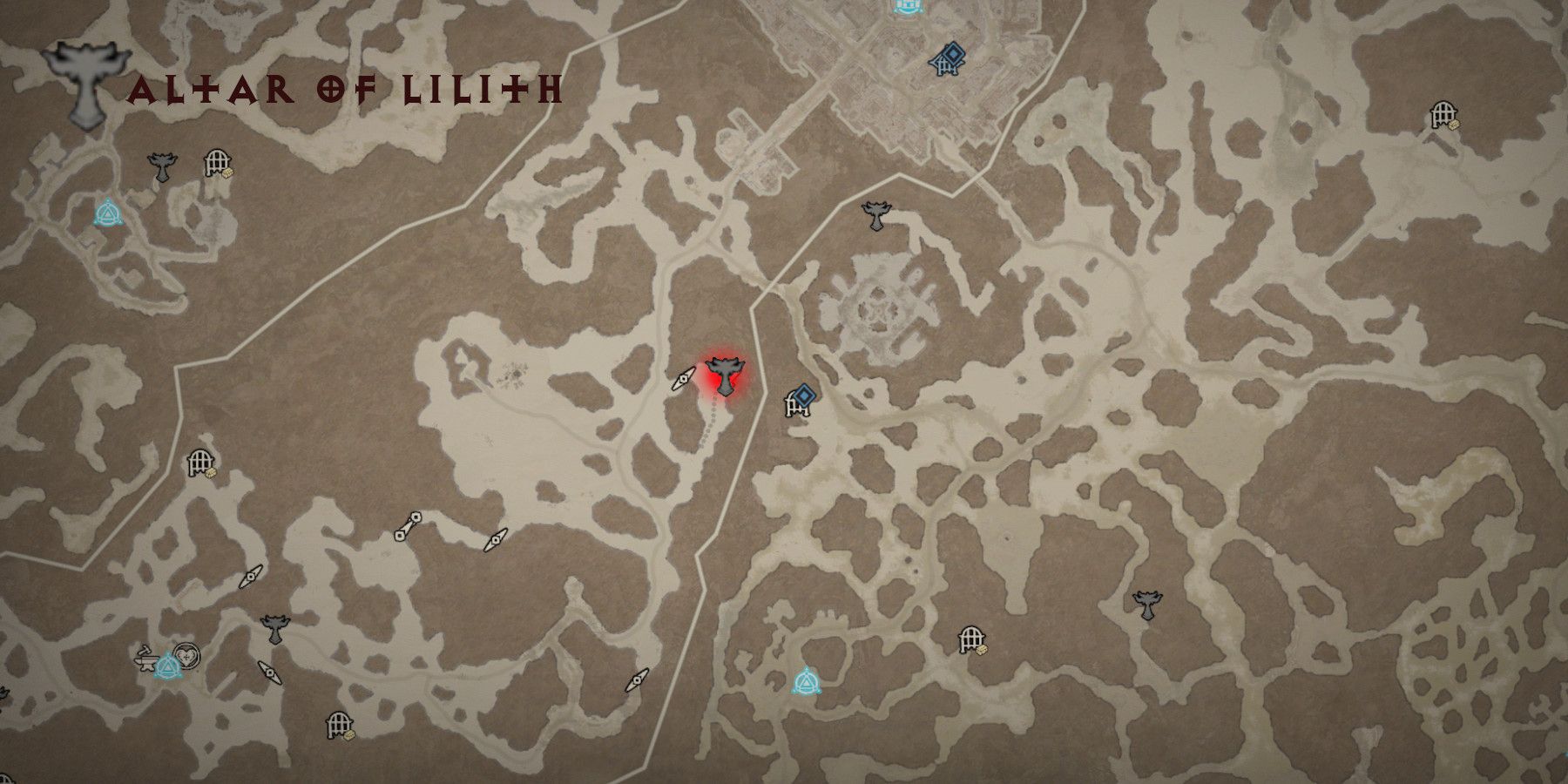 Diablo 4: All Altars of Lilith Locations in the Fractured Peaks