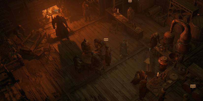 diablo 4 quality of life feature leave dungeon map entrance emote wheel