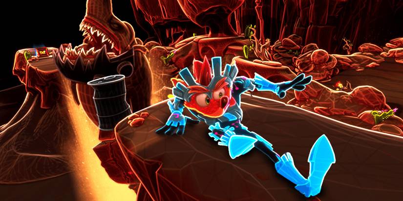 Dimensional Platforming in Crash Bandicoot 4: It's About Time