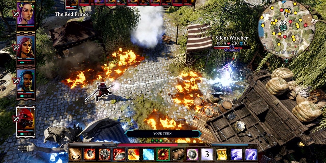 Divinity Original Sin 2 In Game Casting Lightning