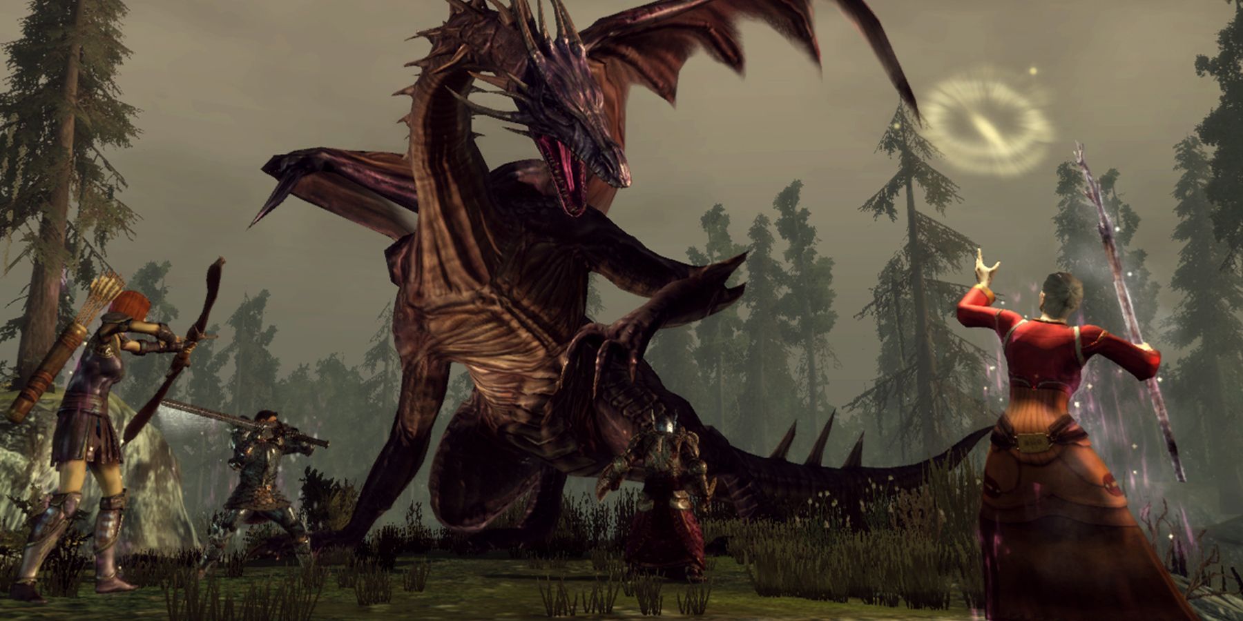Dragon Age: Origins Flemeth dragon