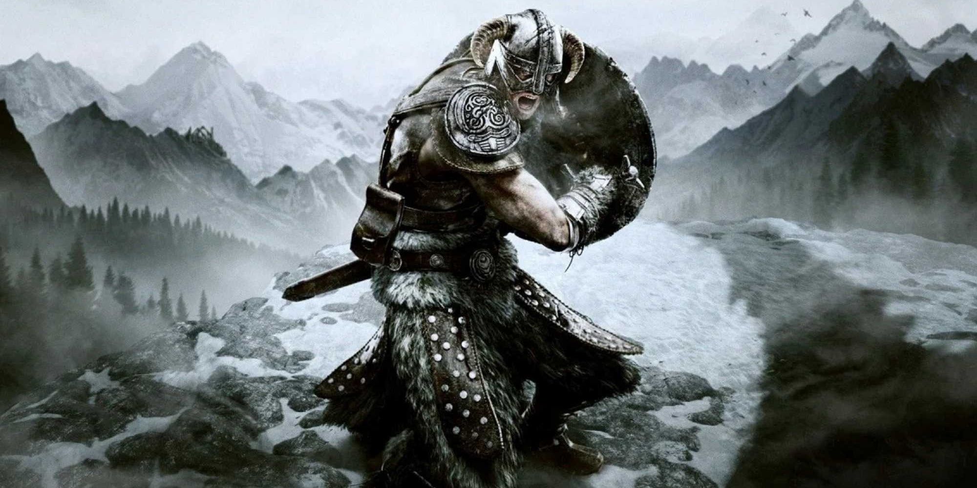 The Dragonborn in The Elder Scrolls 5: Skyrim