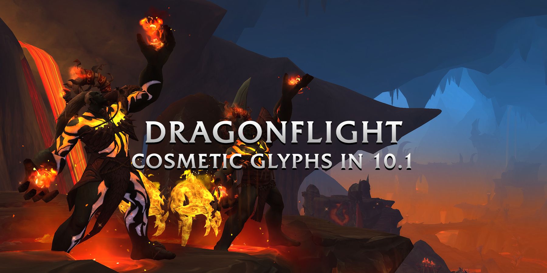 wow world of warcraft dragonflight cosmetic glyphs embers of neltharion 10.1 demon hunter throw glaive