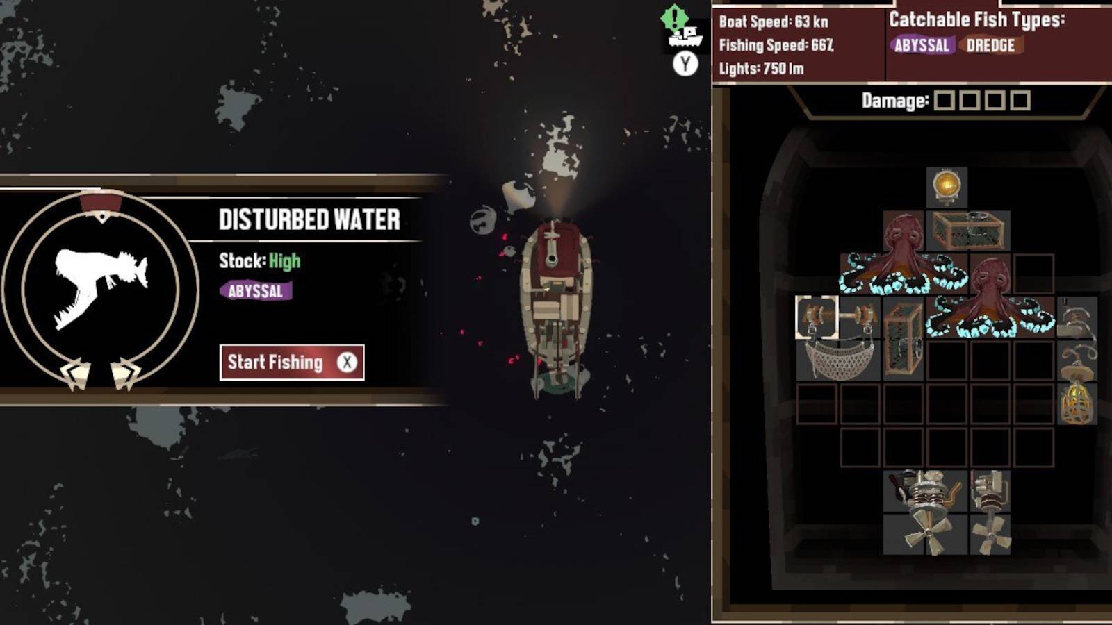 dredge stoplight loosejaw location