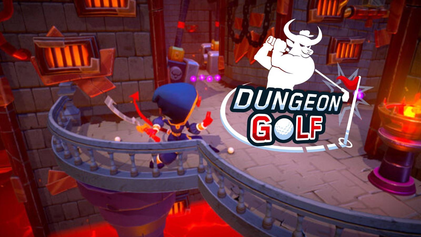 Dungeon Golf gameplay