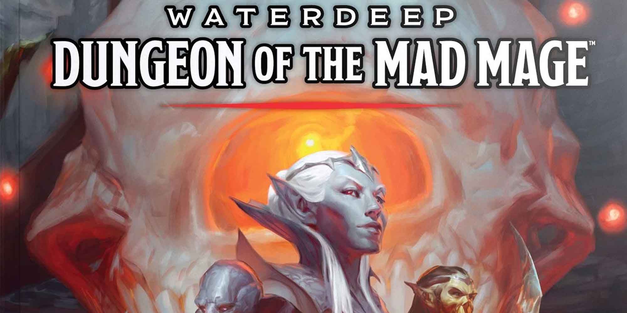 The cover of the Dungeon of the Mad Mage campaign book