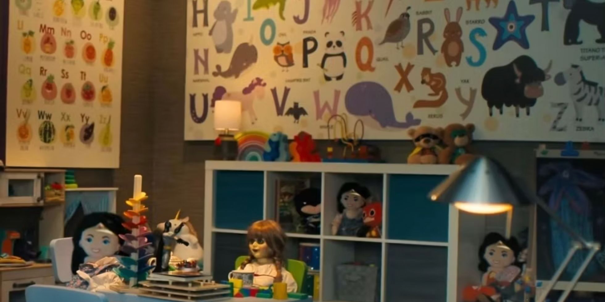 Easter eggs in the pediatrician office in Shazam Fury of the Gods