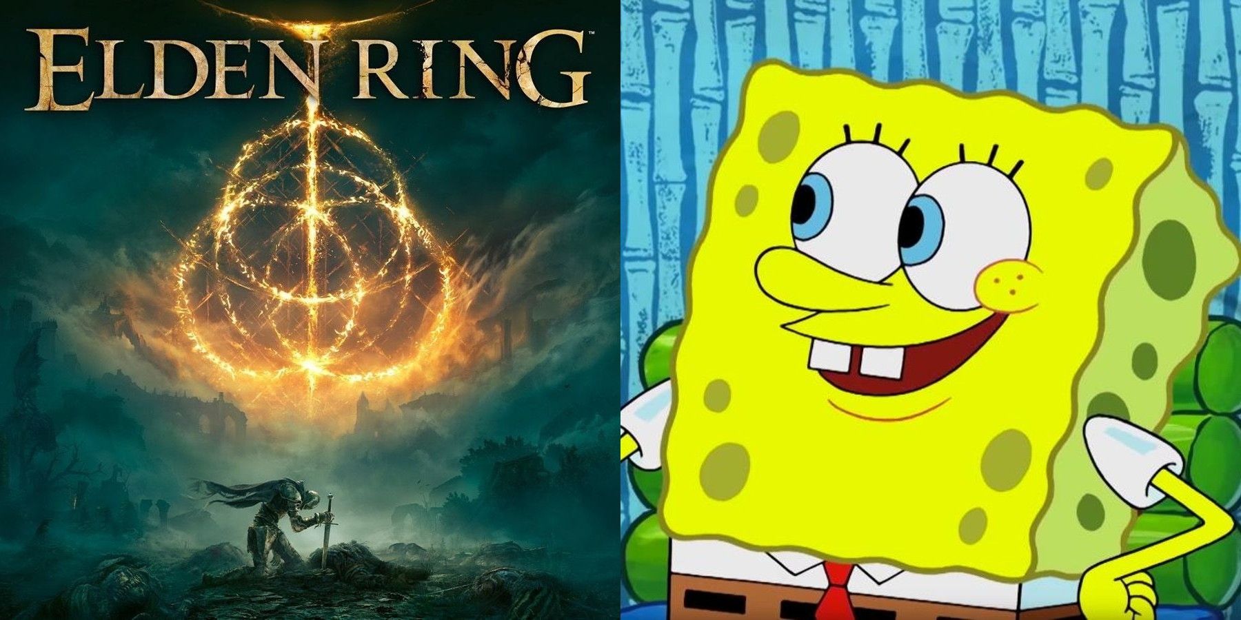 Elden Ring and SpongeBob SquarePants