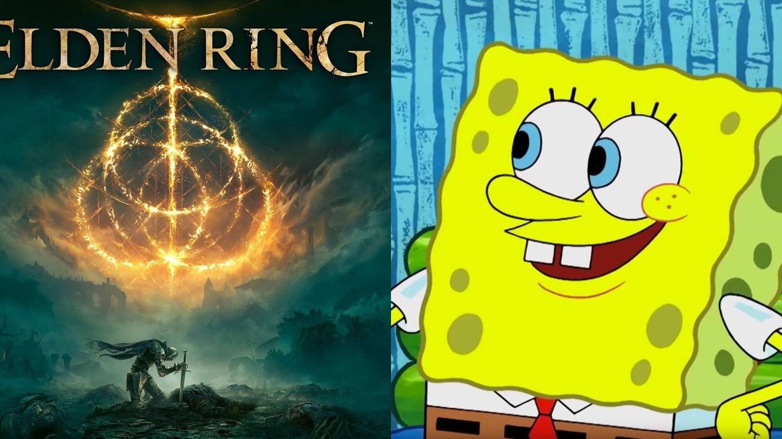 Elden Ring and SpongeBob SquarePants