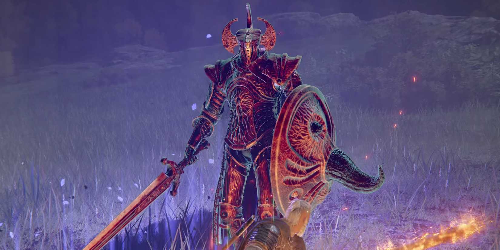 Elden Ring - Crucible Knight In Evergaol Up Close