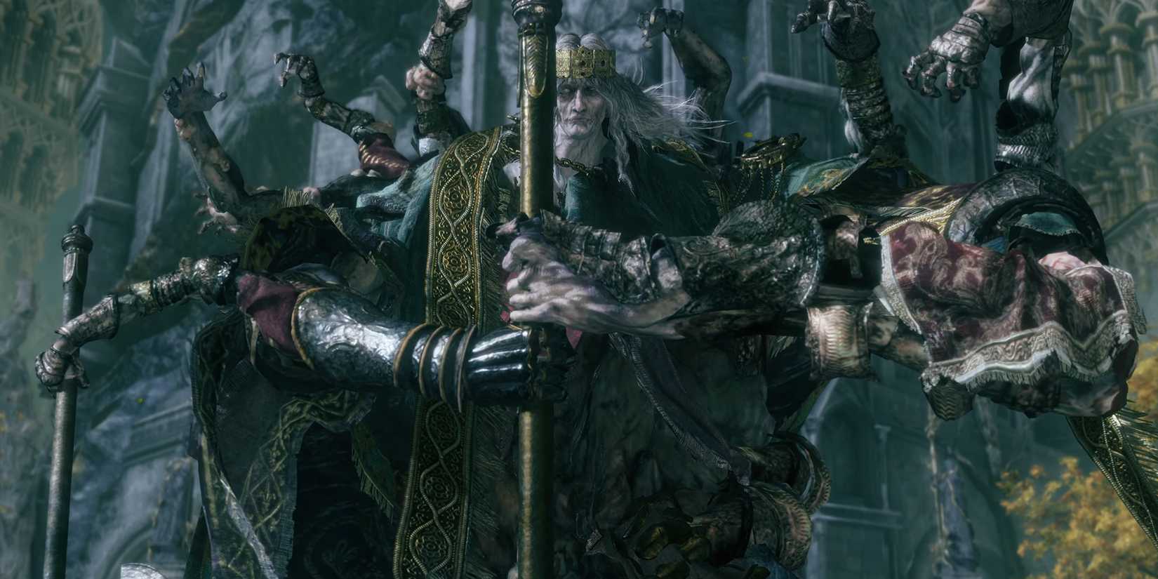 Elden Ring - Godefrey In His Intro Cutscene