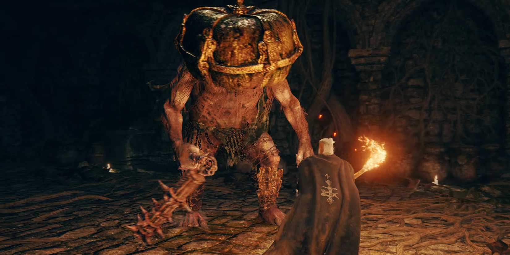 battle with mad pumpkin head elden ring