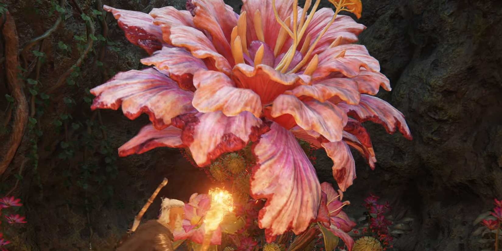 Elden Ring - Miranda The Blighted Bloom Mid-Battle