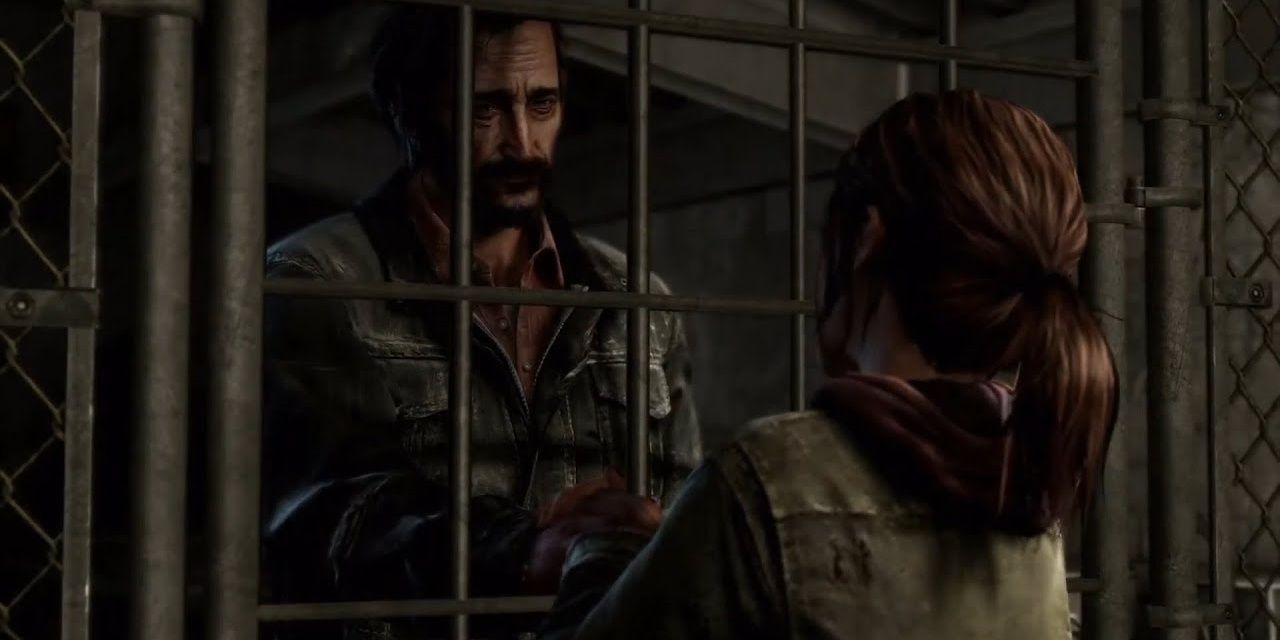 Ellie breaks David's finger in The Last of Us
