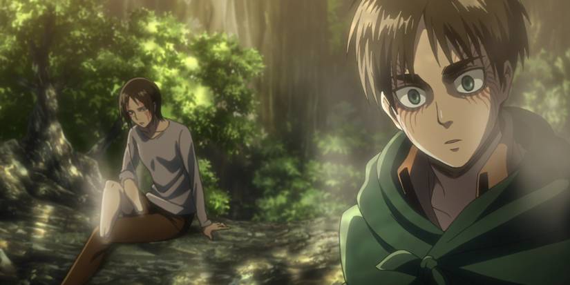 Eren and Ymir captured in Attack on Titan