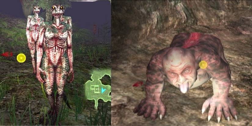 Escape From Bug Island Lizard Women & Canine Men