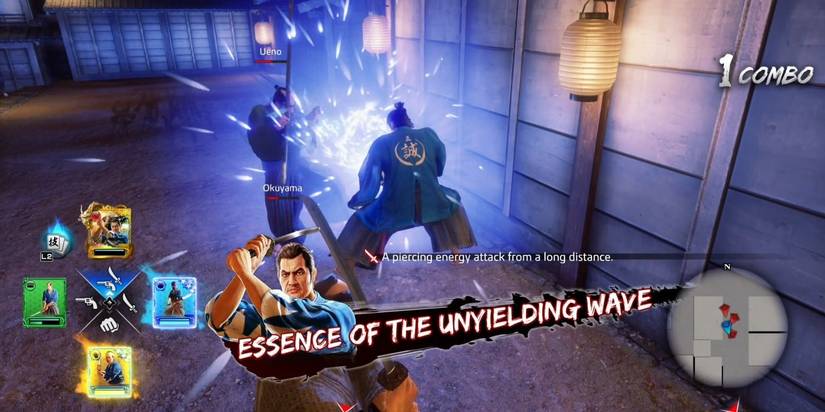 Essence of Unyielding Wave in Like a Dragon: Ishin