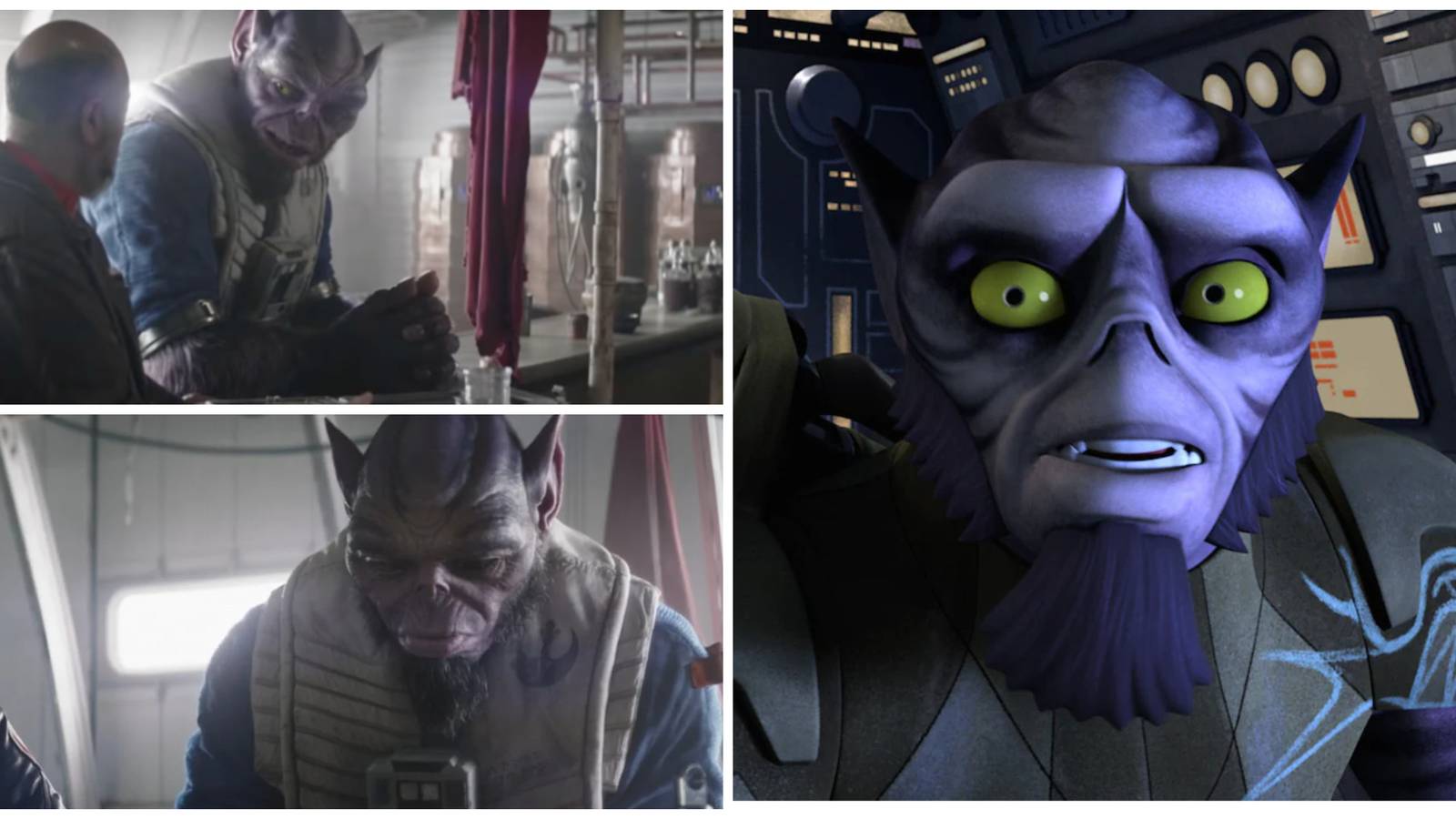 zeb from the mandalorian and zeb from star wars rebels