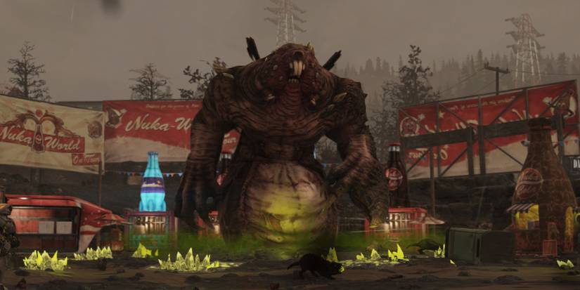Fallout 76 Ultracite Titan Nuka World On Tour Boss Event Seismic Activity