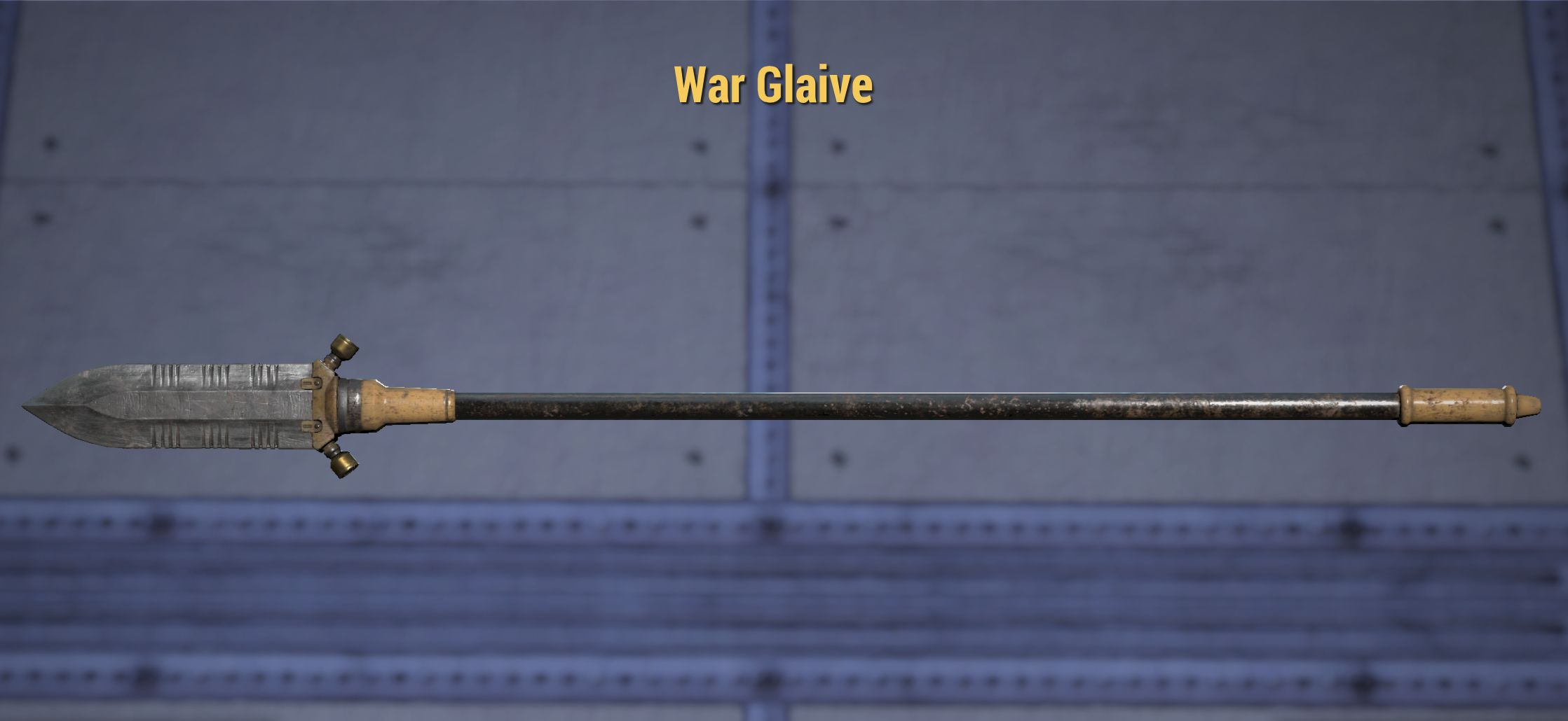 Fallout 76 War Glaive Daily Ops Weapon
