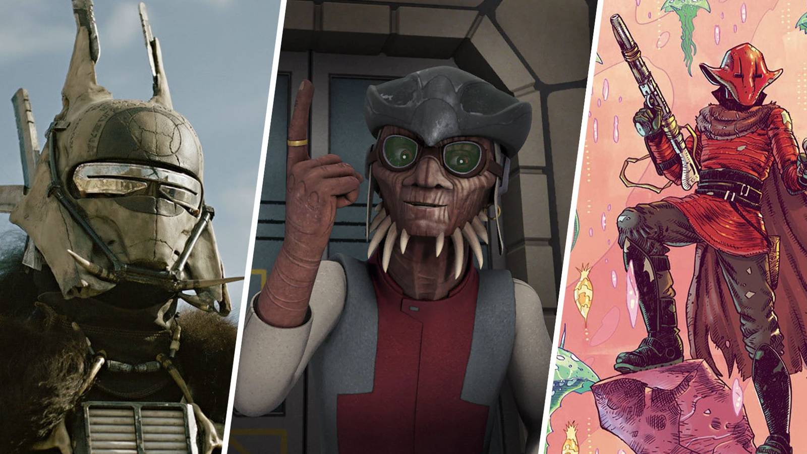 Pirates Enfys Nest, Hondo Ohnaka, and Sidon Ithano