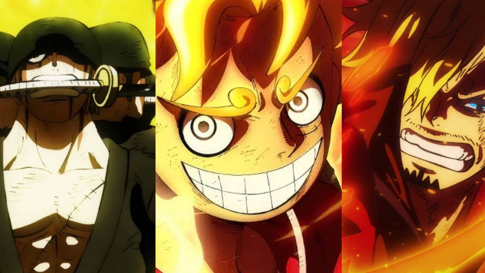 Featured Best Transformations One Piece Luffy Zoro Sanji