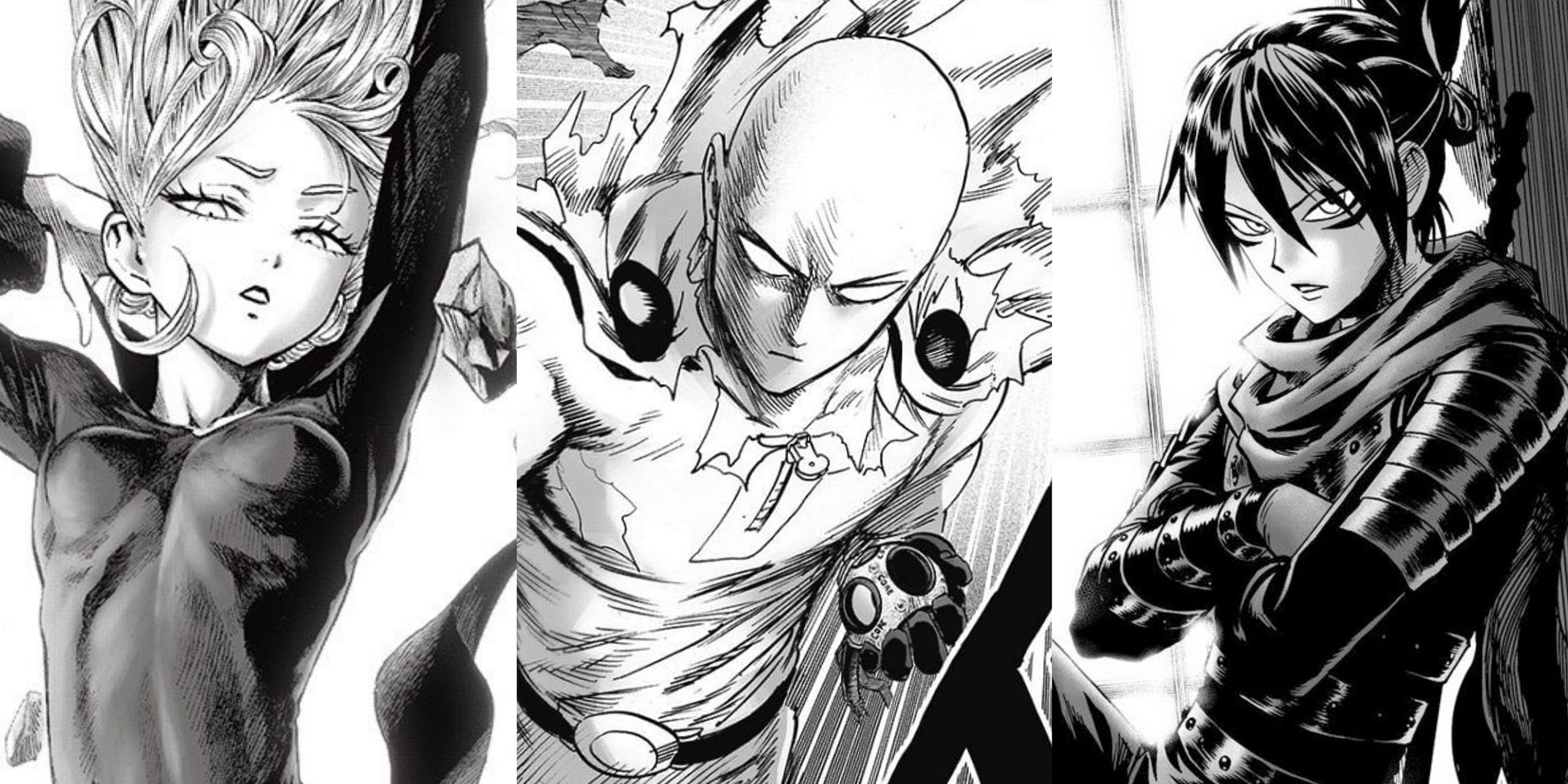 Featured One Punch Man Characters God Interested Saitama Tatsumaki Sonic