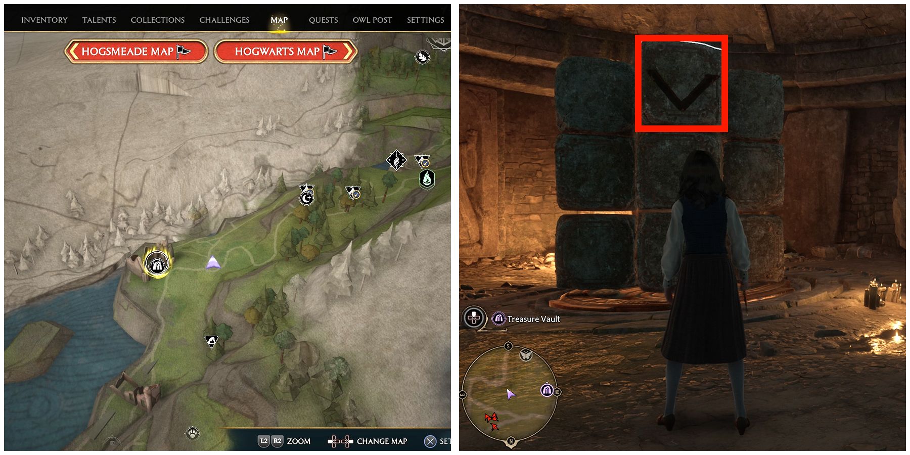 feldcroft treasure vault 17 locations in hogwart legacy