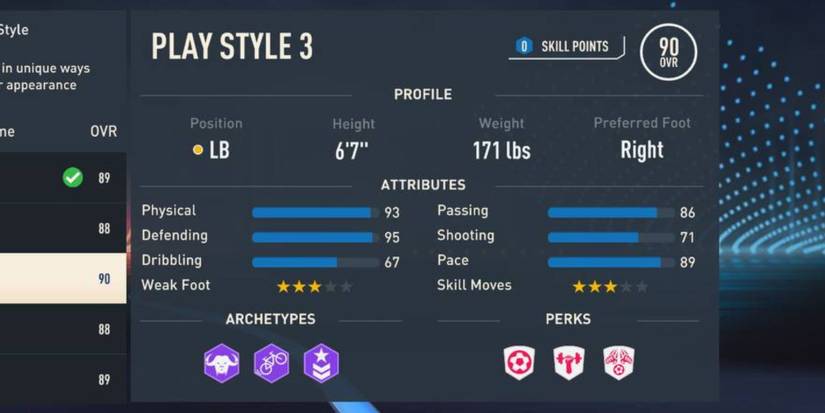 Fifa 23 Pro Clubs Pacey Defender Build